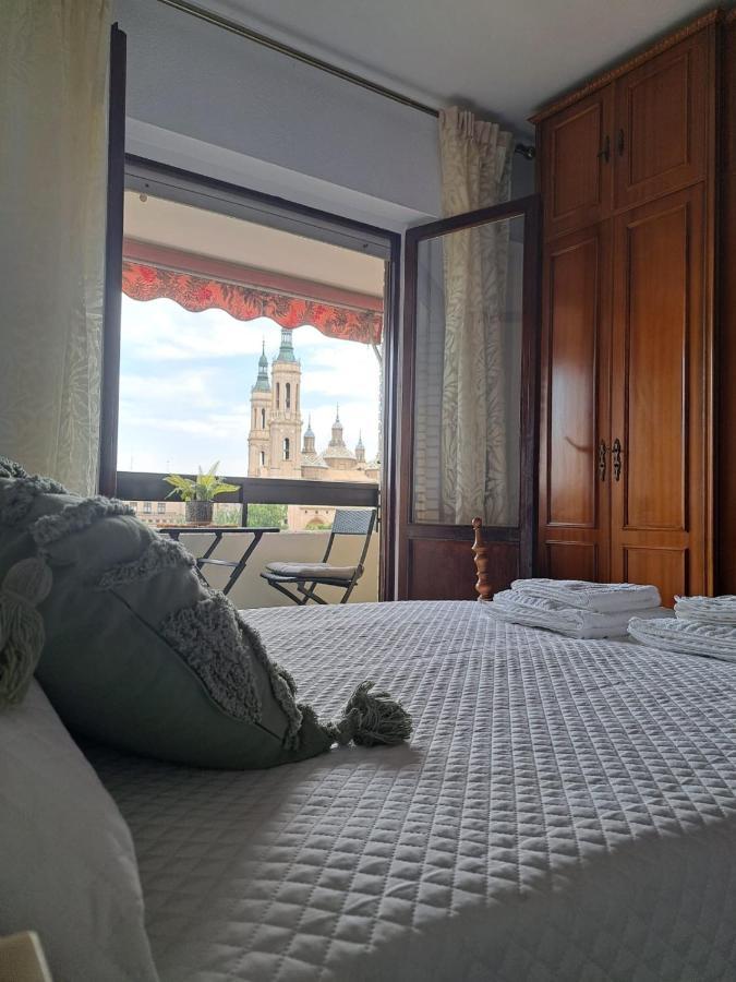 Apartamento Con Vistas Al Pilar Con Aparcamiento Privado Zaragoza Exterior photo